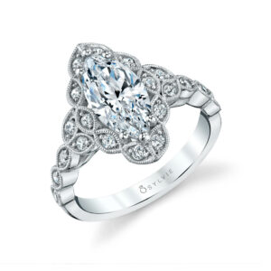 Marquise-Flower-Engagement-Ring