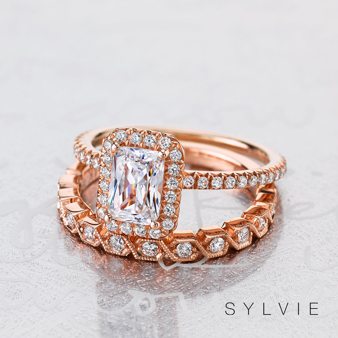 Sylvie Halo ring