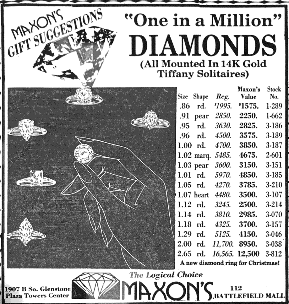 Maxon newspaper clipping
