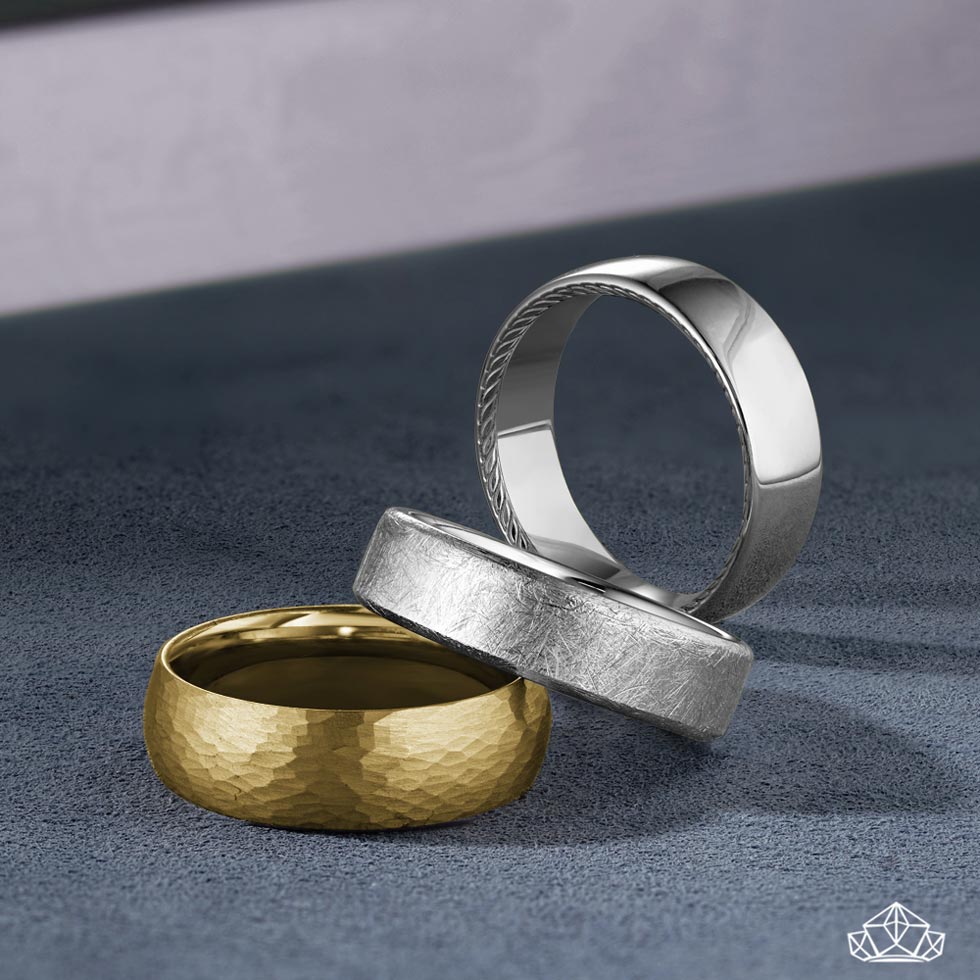 Crown Ring wedding bands