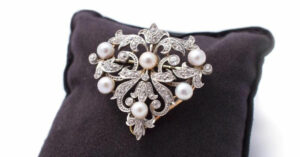 Diamond-Pearl-Broach