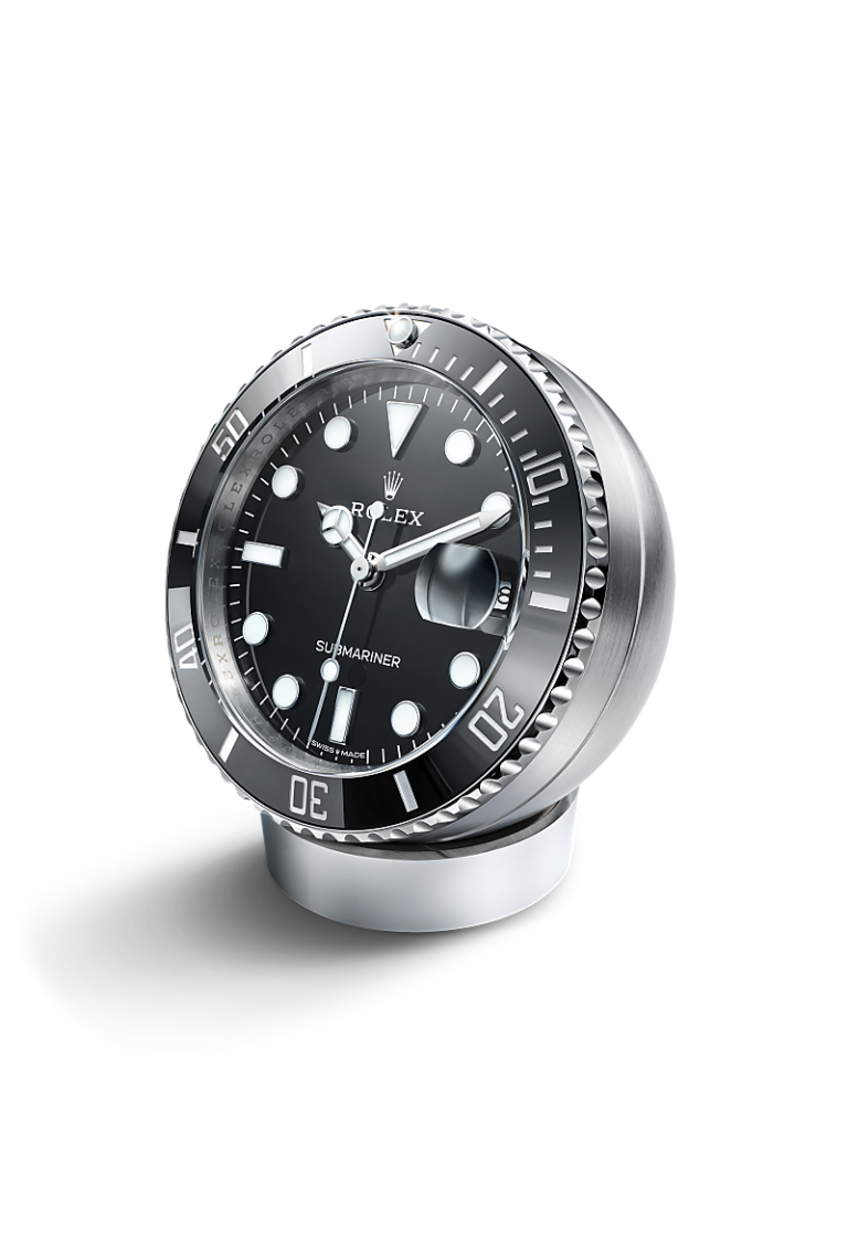 Rolex Submariner desk clock at Maxon Fine Jewelry