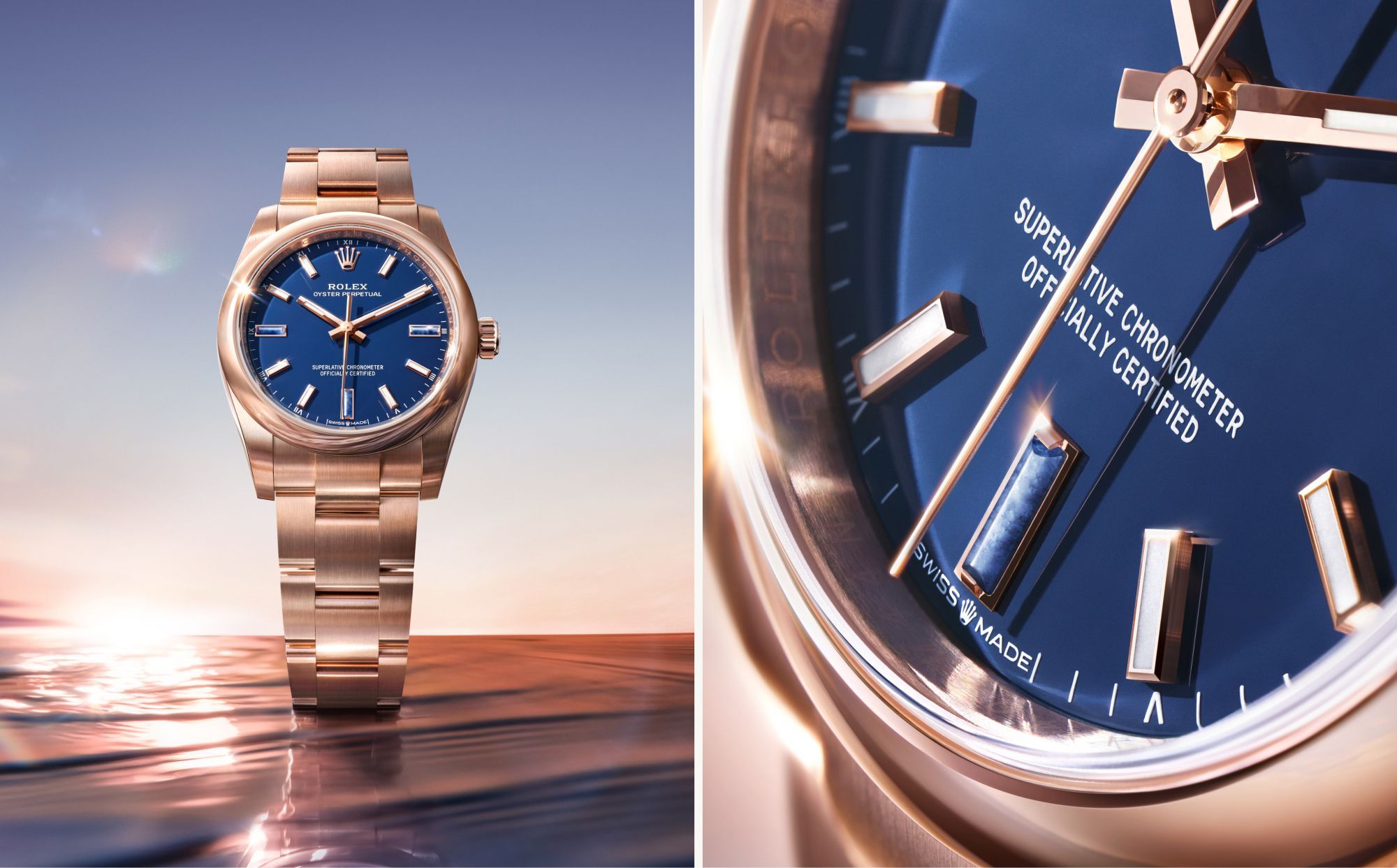 Rolex new watches 2026 Oyster Perpetual 28 & 34 at Maxon Fine Jewelry