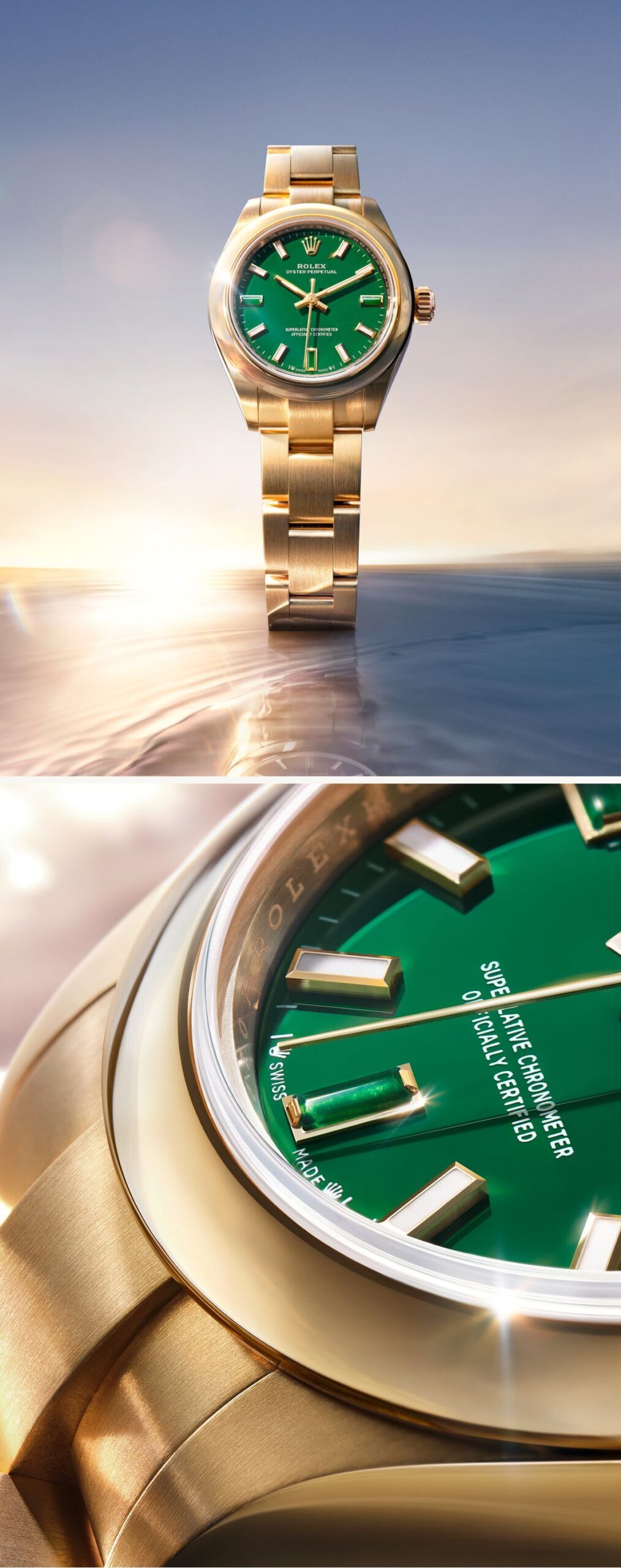 Rolex new watches 2026 Oyster Perpetual 28 & 34 at Maxon Fine Jewelry